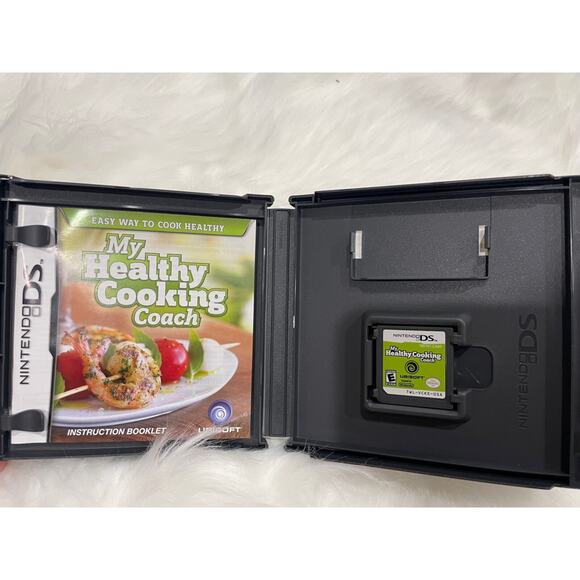 My Healthy Cooking Coach Nintendo DS CIB Complete in Box Manual Resolutions Chef - Picture 2 of 2